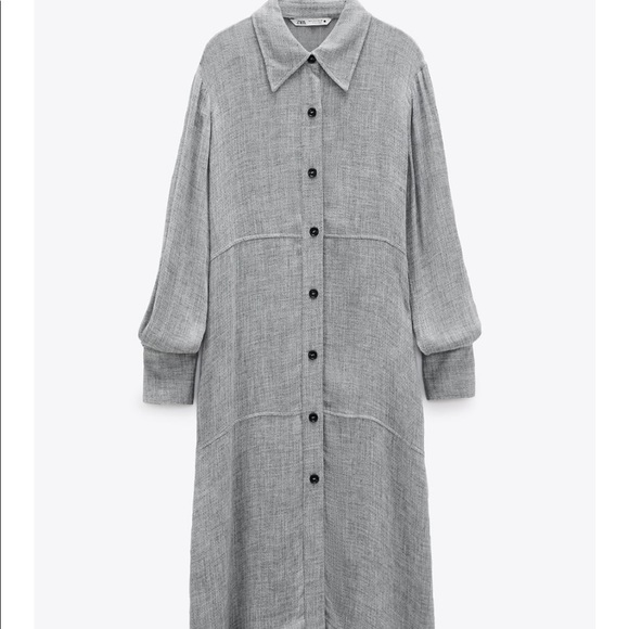 Zara Shirt Dress - Picture 6 of 9